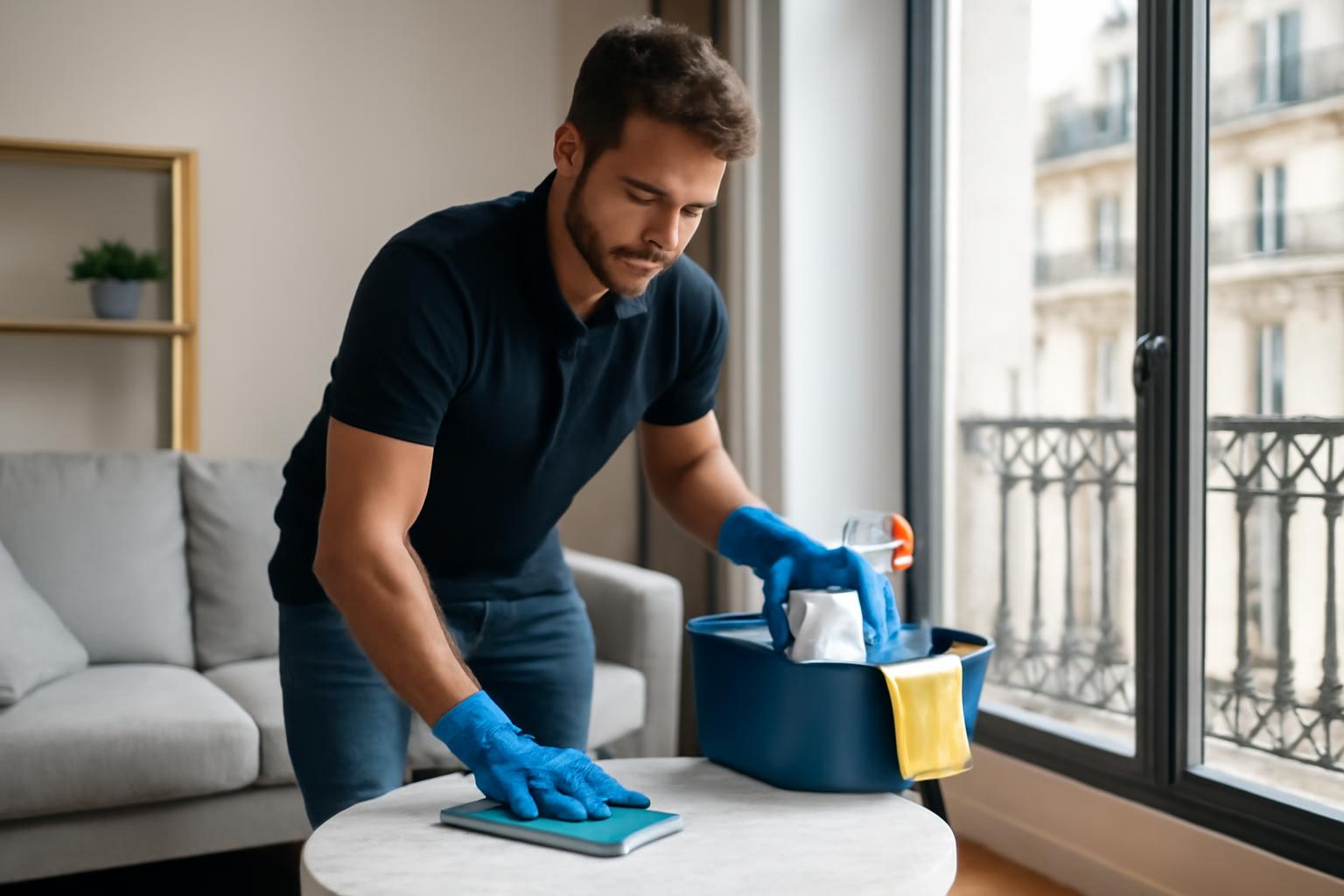 Homme de ménage Paris